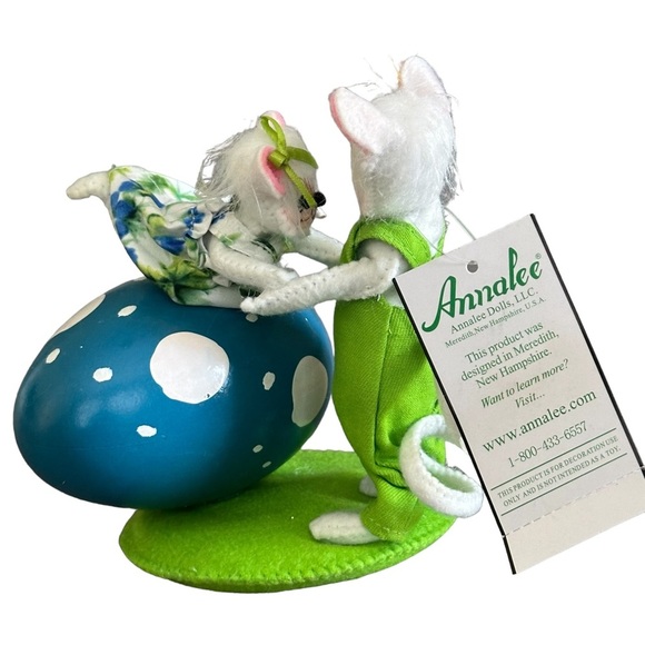 Annalee Dolls / Holidays Spring/Easter / 5” EASTER EGG MICE - Picture 7 of 12